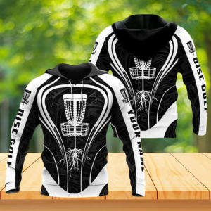 Personalized Disc Golf All Over Hoodie