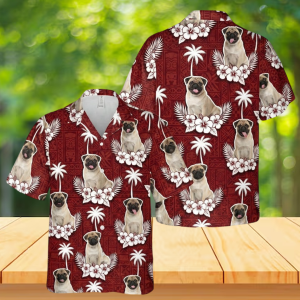 Pug Dog Hawaiian Shirt
