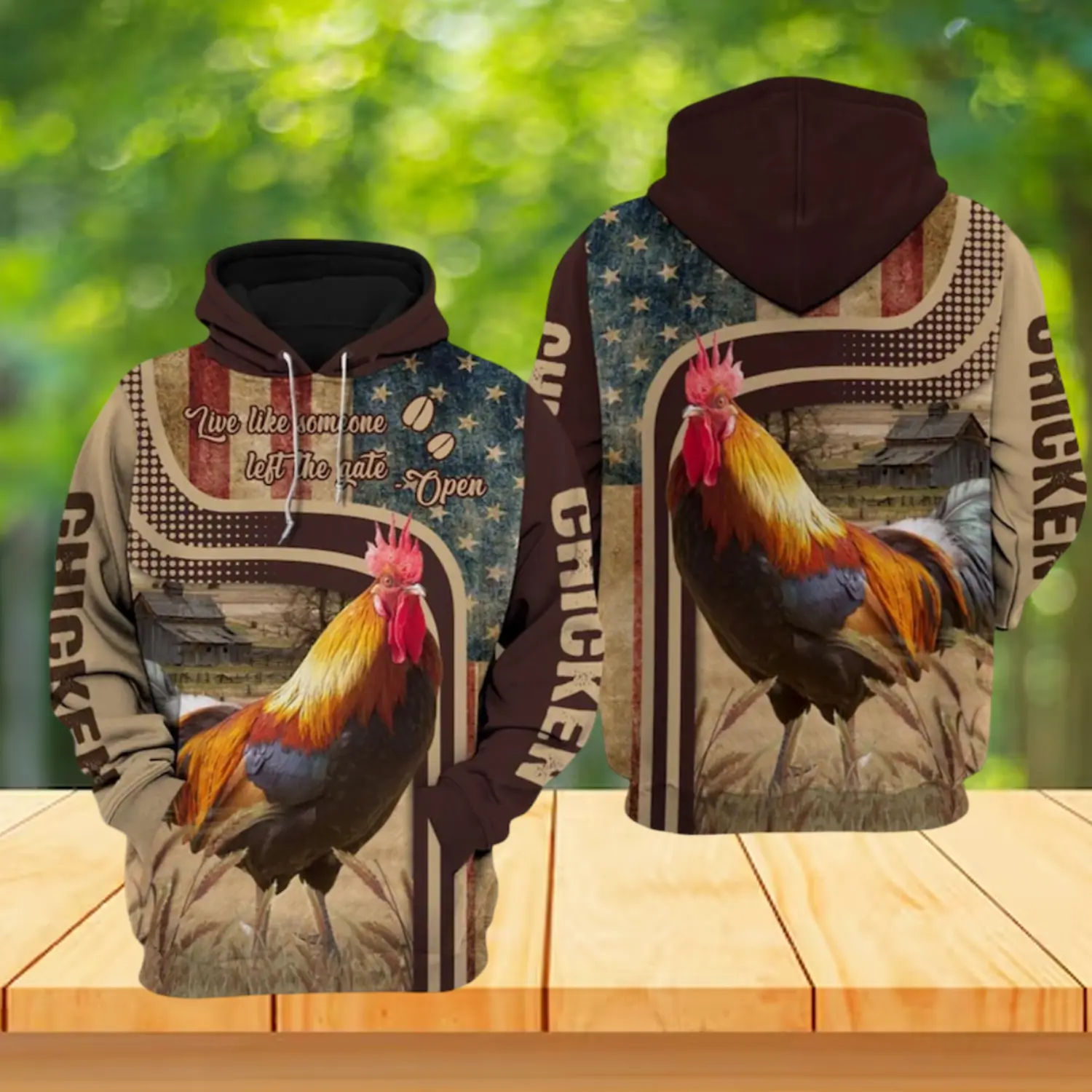 All Over Print Hoodie